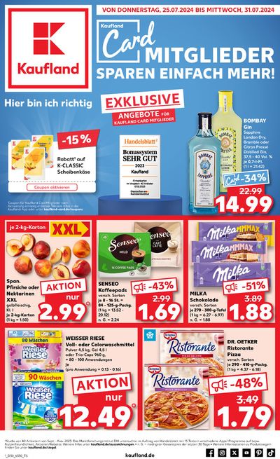 Kaufland Katalog in Hamburg | Tolle Rabatte auf ausgewählte Produkte | 21.7.2024 - 31.7.2024