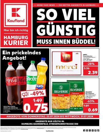 Kaufland Katalog in Hamburg | Große Auswahl an Angeboten | 21.7.2024 - 31.7.2024