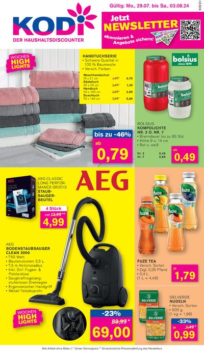 KODi Katalog in Essen | Angebote für Schnäppchenjäger | 29.7.2024 - 3.8.2024