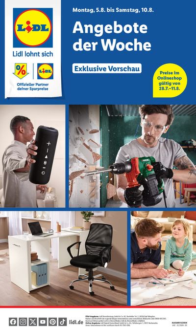 Lidl Katalog in Köln | Tolle Rabatte auf ausgewählte Produkte | 5.8.2024 - 10.8.2024