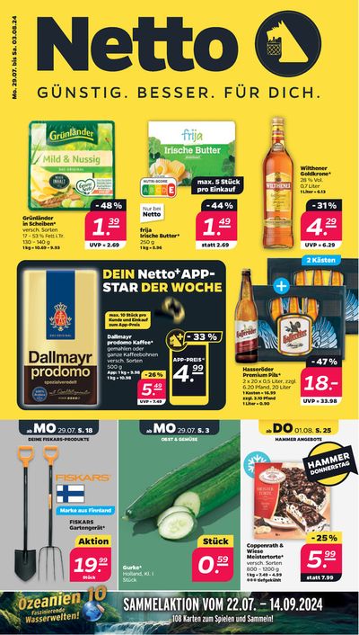 Angebote von Kaufhäuser in Hamburg | Top-Deals für alle Kunden in Netto | 28.7.2024 - 3.8.2024