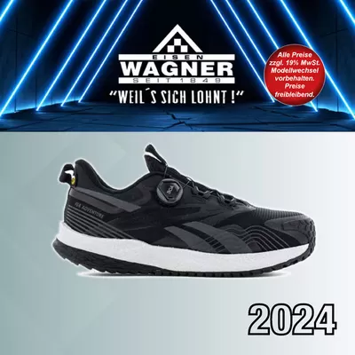 Angebote von Baumärkte und Gartencenter in Freudenstadt | Schuhkatalog 2024 in Eisen Wagner Stahlhandel | 30.7.2024 - 31.12.2024