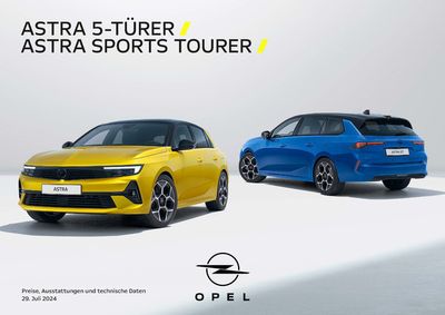 Angebote von Auto, Motorrad und Werkstatt in Harsewinkel | Opel Astra 5-Türer in Opel | 1.8.2024 - 1.8.2025