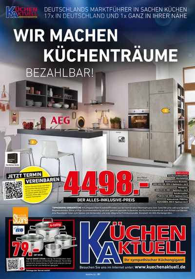 Küchen Aktuell Katalog in Düsseldorf | Wir Machen Küchenträume Bezahlbar! | 1.8.2024 - 8.9.2024