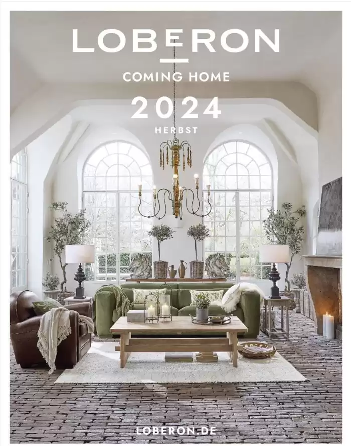 Loberon Katalog in Nürnberg | Coming Home 2024 Herbst | 1.8.2024 - 30.11.2024