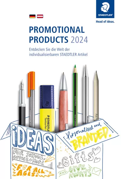 Angebote von Bücher und Schreibwaren in Heidelberg | Promotional Products 2024 in STAEDTLER | 6.8.2024 - 31.12.2024