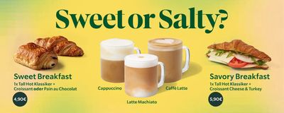 Angebote von Restaurants in Iserlohn | Sweet Or Salty? in Starbucks | 9.8.2024 - 9.9.2024