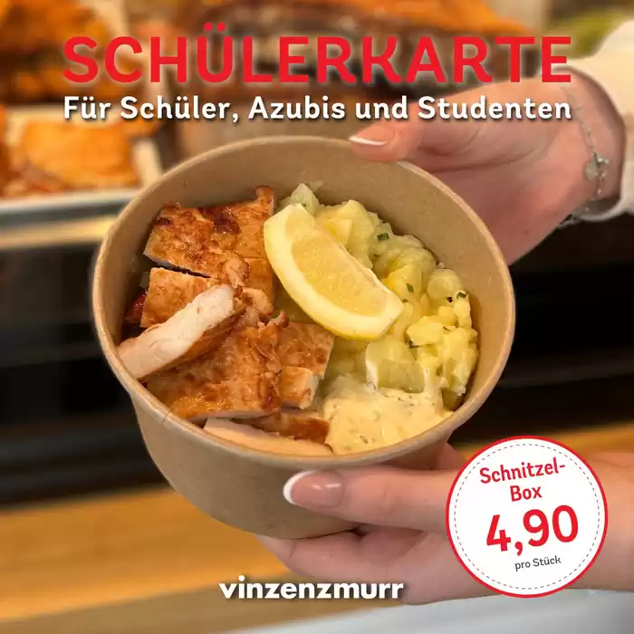 Vinzenzmurr Katalog in Ingolstadt | Schülerkarte | 9.8.2024 - 31.12.2024