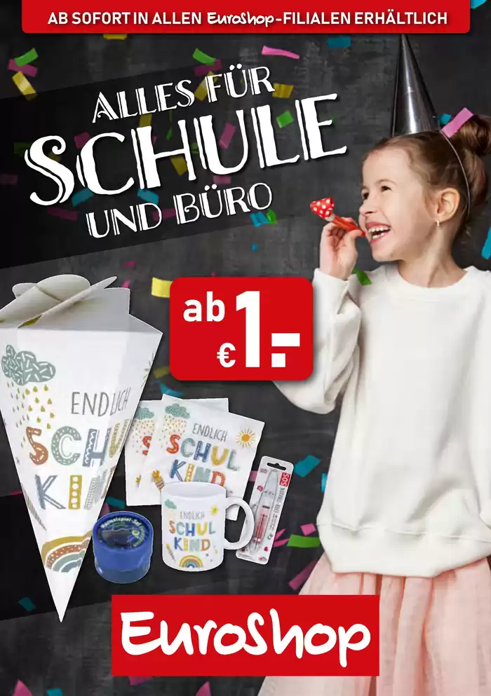 EuroShop Katalog in Neumünster | Alles Für Schule Und Büro | 9.8.2024 - 31.12.2024