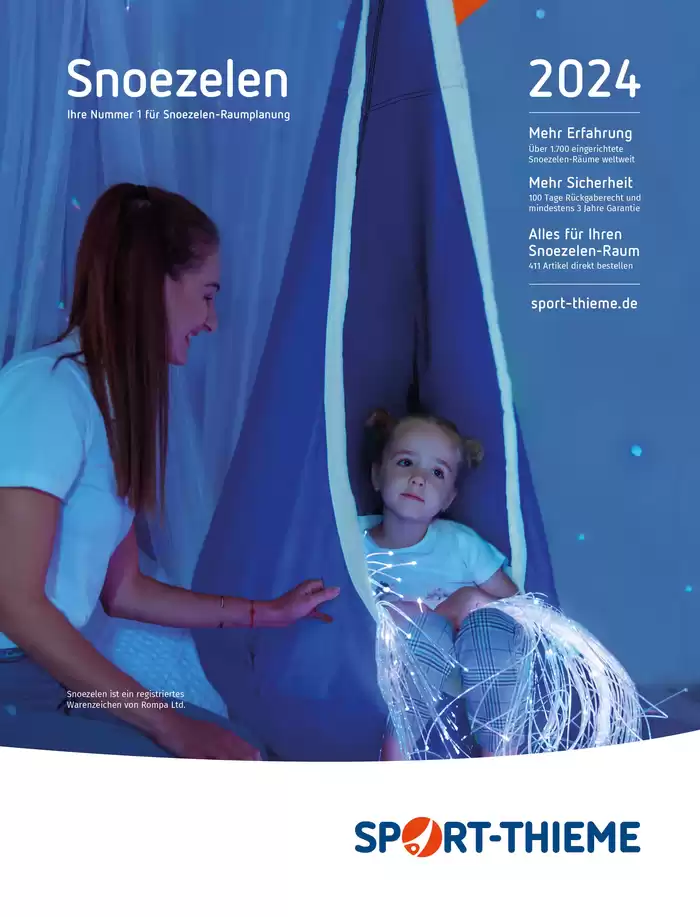 Sport Thieme Katalog | Sport Thieme Snoezelen Katalog 2024 | 12.8.2024 - 31.12.2024