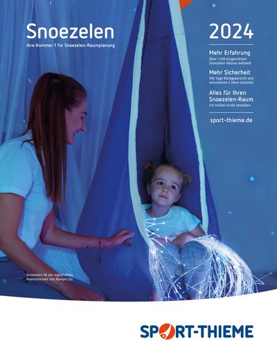 Angebote von Sportgeschäfte in Wiehl | Sport Thieme Snoezelen Katalog 2024 in Sport Thieme | 12.8.2024 - 31.12.2024