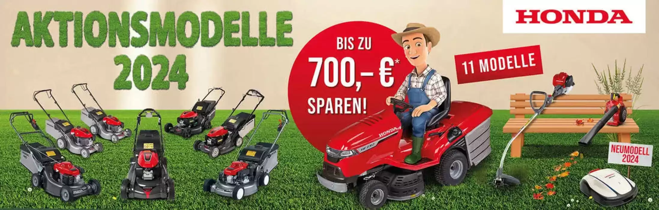 Kulow Gartentechnik Katalog in Lübeck | Honda Aktionsmodelle 2024 | 16.8.2024 - 31.12.2024