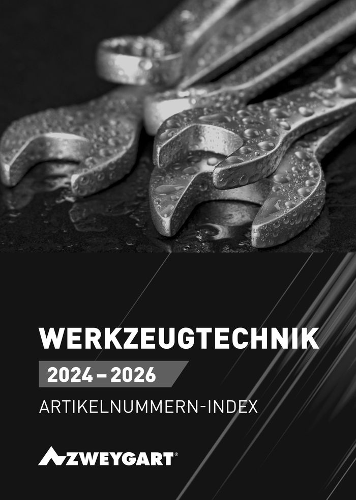 Zweygart Katalog in Ulm | Werkzeugtechnik 2024 - 2026 Artikelnummern-Index | 16.8.2024 - 31.5.2026