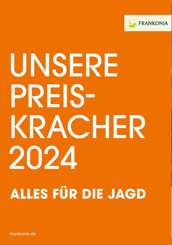 Frankonia Katalog in Stuhr | Alles Für Die Jagd | 20.8.2024 - 24.9.2024