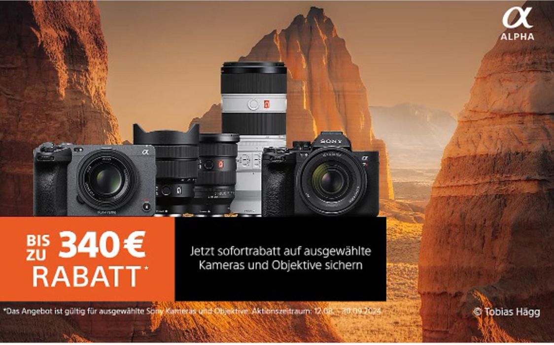 Sony Katalog in Bad Frankenhausen-Kyffhäuser | Bis Zu 340€ Rabatt | 22.8.2024 - 30.9.2024