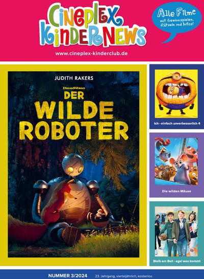 Angebote von Elektromärkte in Billerbeck | Cineplex Kinder News in Cineplex | 22.8.2024 - 30.9.2024