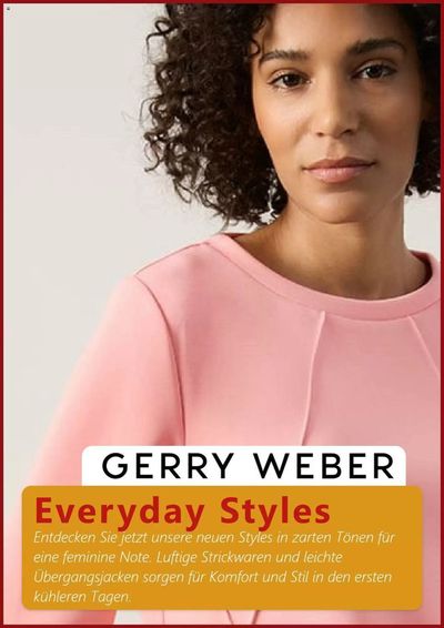 Angebote von Kleidung, Schuhe und Accessoires in Oyten | Everyday Styles in Gerry Weber | 30.8.2024 - 17.9.2024