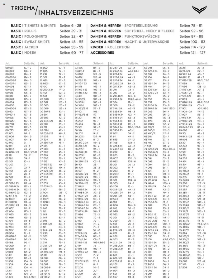 Trigema Katalog in Weitnau | Herbst Winter 24/25  | 1.9.2024 - 28.2.2025