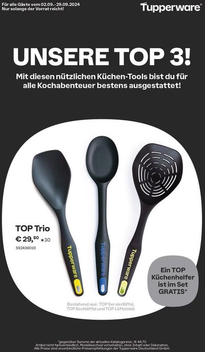 Angebote von Möbelhäuser in Mönchenholzhausen | Aktuelle Deals und Angebote in Tupperware | 2.9.2024 - 29.9.2024