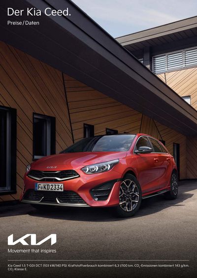 KIA Katalog in Reutlingen | KIA Ceed | 3.9.2024 - 3.9.2025