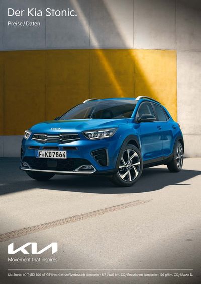 KIA Katalog in Solingen | KIA Stonic | 3.9.2024 - 3.9.2025