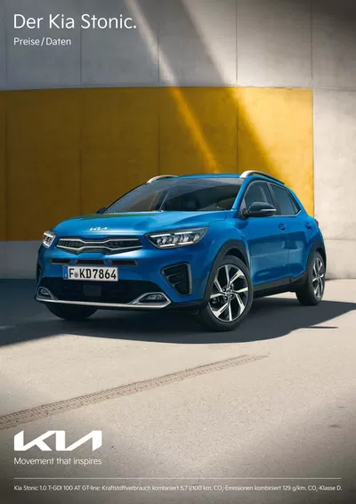 KIA Katalog in Hamburg | KIA Stonic | 3.9.2024 - 3.9.2025