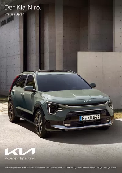 KIA Katalog in Köln | KIA Niro Hybrid | 3.9.2024 - 3.9.2025