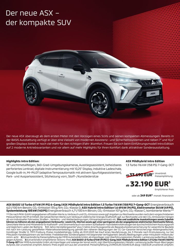 Mitsubishi Katalog in Heidelberg | Mitsubishi Prospekt | 6.9.2024 - 6.9.2025