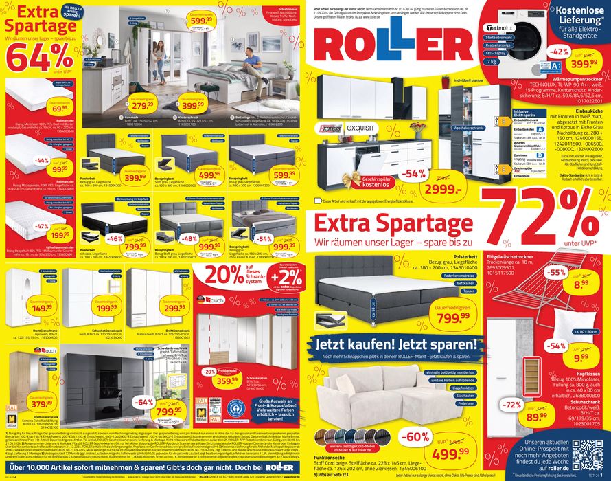 ROLLER Katalog in Wernigerode | ROLLER flugblatt | 8.9.2024 - 21.9.2024