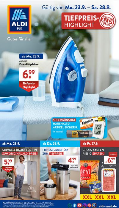 Aldi Süd Katalog in Heidelberg | Tolles Angebot für alle Kunden | 23.9.2024 - 28.9.2024