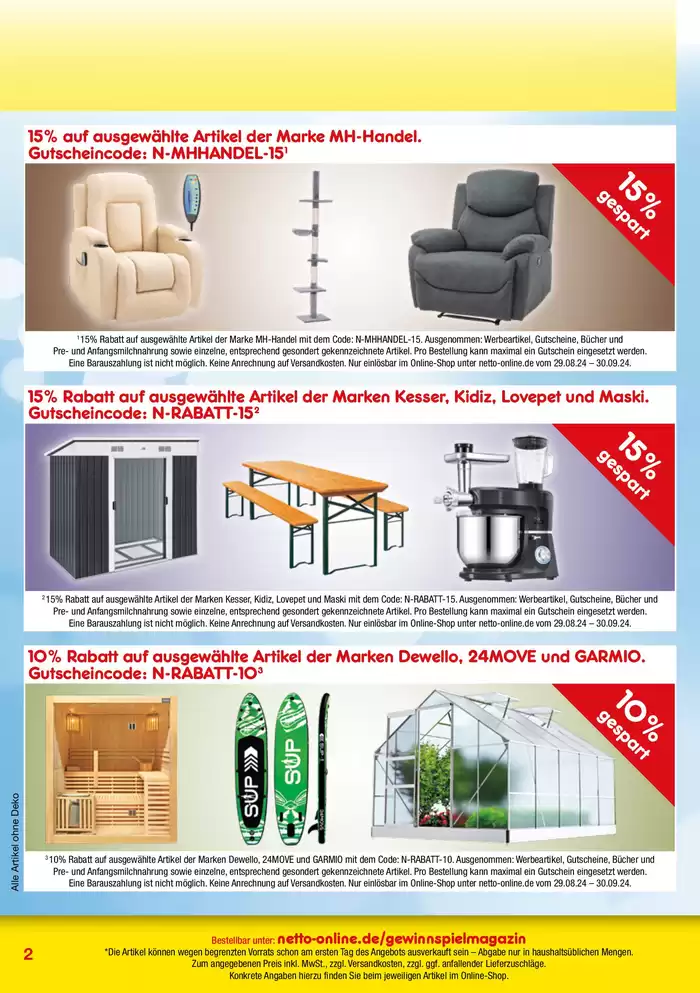 Netto Marken-Discount Katalog in Harburg (Schwaben) | Online-Sonderangebote September | 9.9.2024 - 30.9.2024