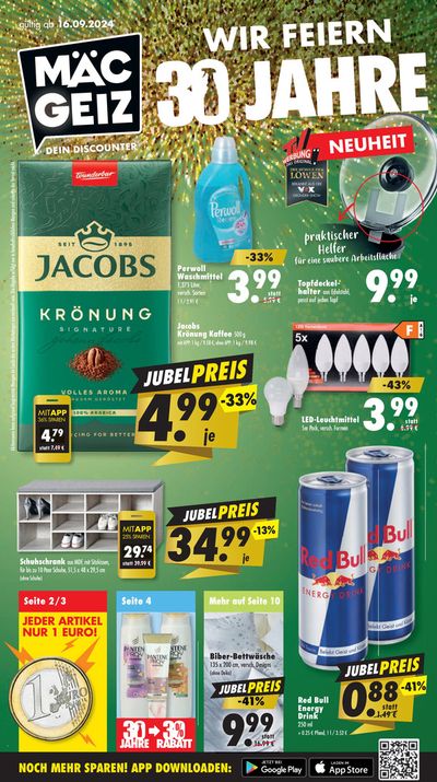 Mäc Geiz Katalog in Wittenberge | Rabatte und Aktionen | 10.9.2024 - 24.9.2024