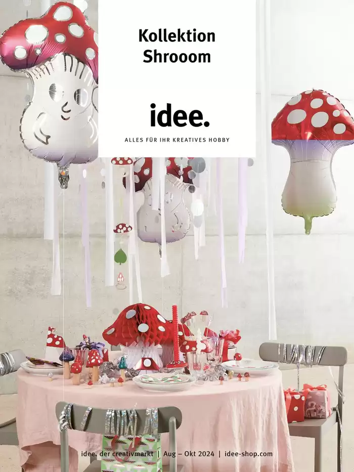 Idee Creativmarkt Katalog in Mönchengladbach | Kollektion Showroom | 11.9.2024 - 31.10.2024