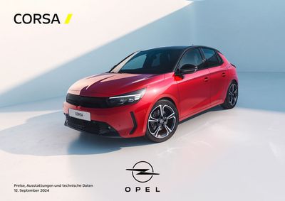 Opel Katalog in Köln | Opel Corsa | 13.9.2024 - 13.9.2025