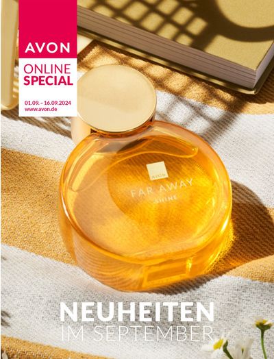 Angebote von Drogerien und Parfümerie in Nordhorn | Brochure AVON Neuheiten-Flyer in AVON | 13.9.2024 - 27.9.2024