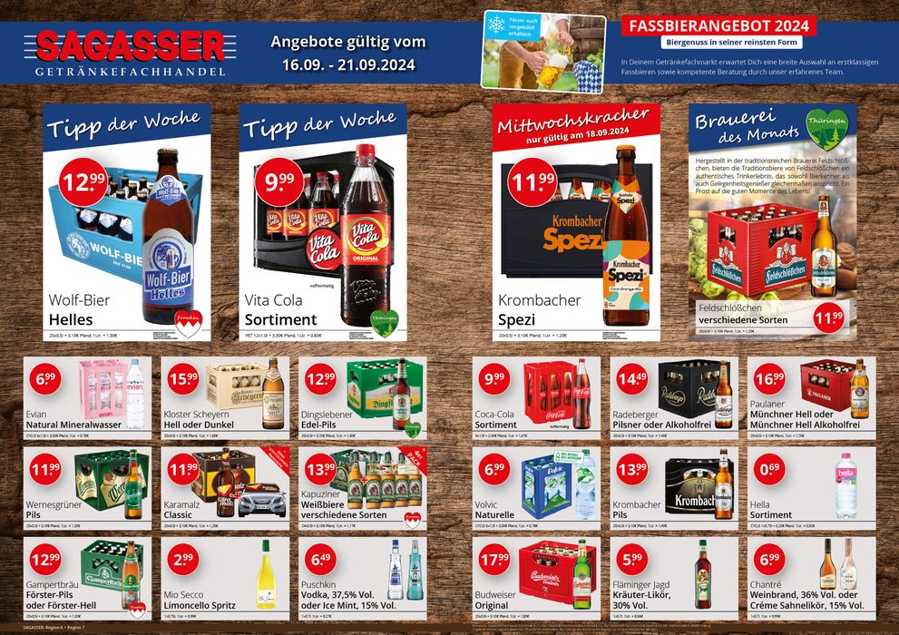 Sagasser Katalog in Eisenach | Unsere aktuellen Angebote auf einen Blick! | 16.9.2024 - 21.9.2024