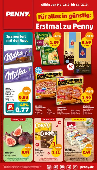 Angebote von Discounter in Wedel | Tolles Angebot für Schnäppchenjäger in Penny | 16.9.2024 - 21.9.2024