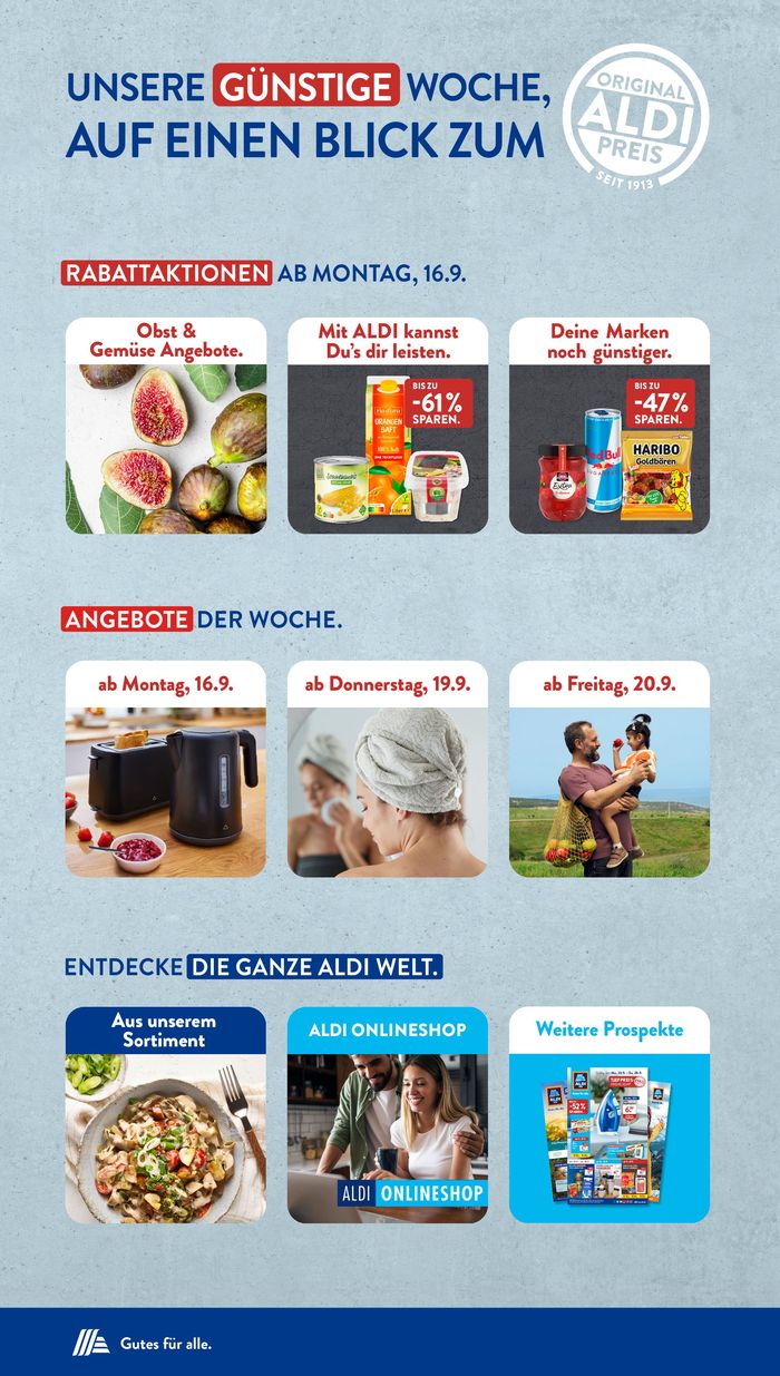 Aldi Süd Katalog in Aachen | ALDI SÜD Prospekt: aktuelle Angebote | 16.9.2024 - 21.9.2024