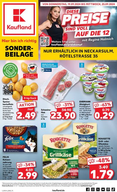 Angebote von Supermärkte in Abstatt | Unsere besten Angebote für Sie in Kaufland | 15.9.2024 - 25.9.2024