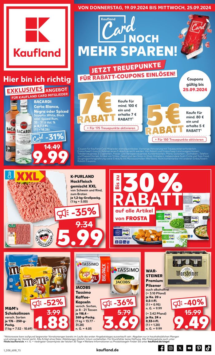 Kaufland Katalog in Solingen | Aktuelle Sonderaktionen | 15.9.2024 - 25.9.2024