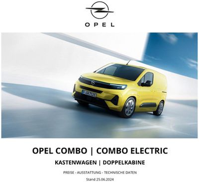 Angebote von Auto, Motorrad und Werkstatt in Harsewinkel | Opel Neuer Combo Cargo in Opel | 17.9.2024 - 17.9.2025