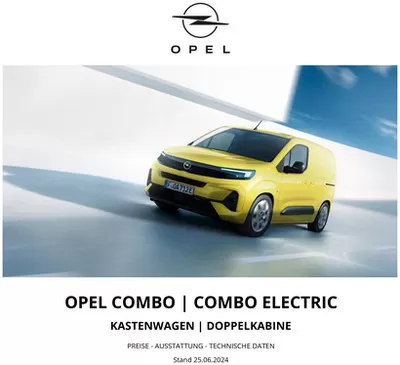 Angebote von Auto, Motorrad und Werkstatt in Kriftel | Opel Neuer Combo Cargo in Opel | 17.9.2024 - 17.9.2025