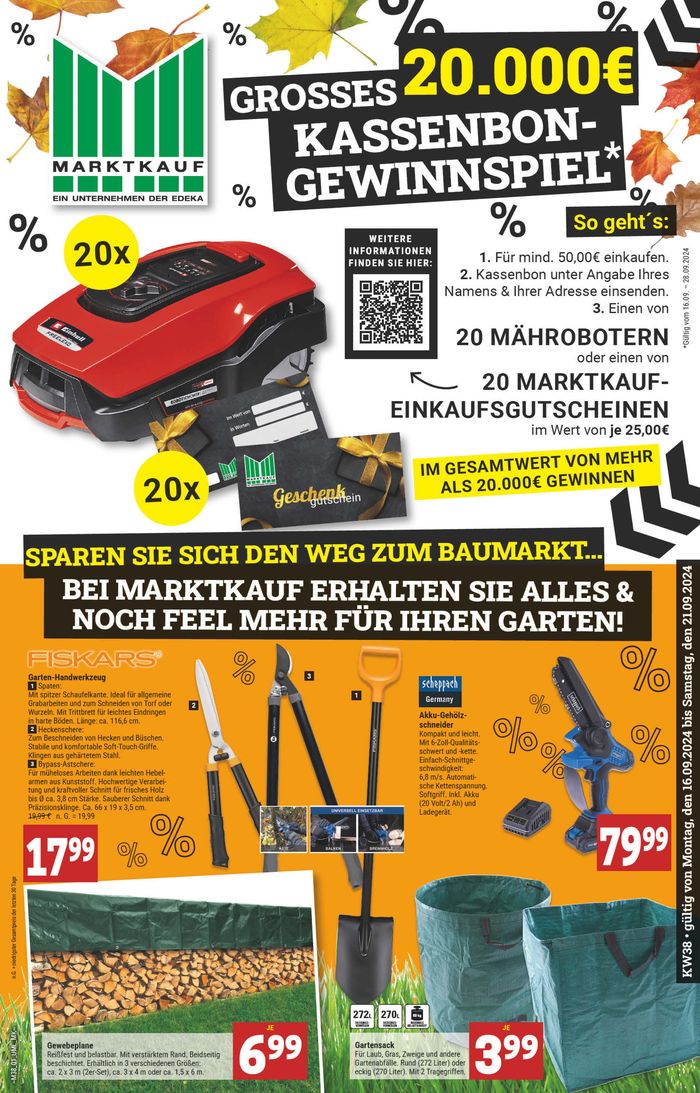 Marktkauf Katalog in Stuhr | Aktuelle Sonderaktionen | 19.9.2024 - 3.10.2024