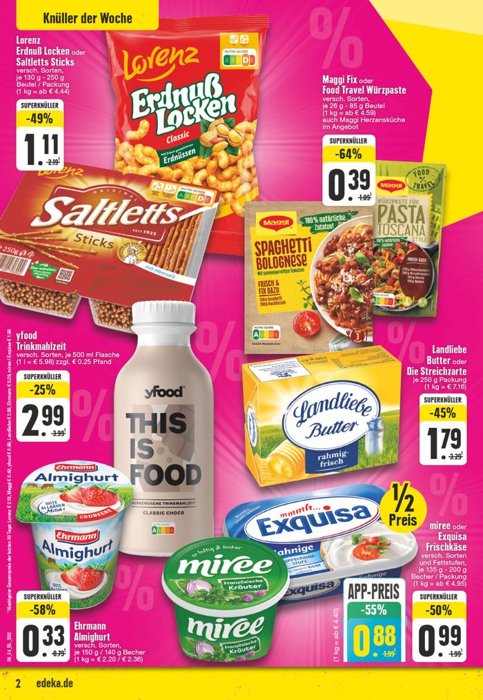 EDEKA Katalog in Düsseldorf | Unsere besten Schnäppchen | 15.9.2024 - 21.9.2024