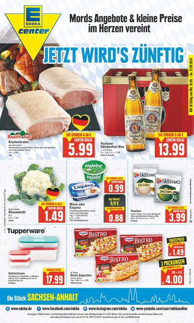 EDEKA Katalog in Dessau-Roßlau | Aktuelle Schnäppchen und Angebote | 15.9.2024 - 21.9.2024