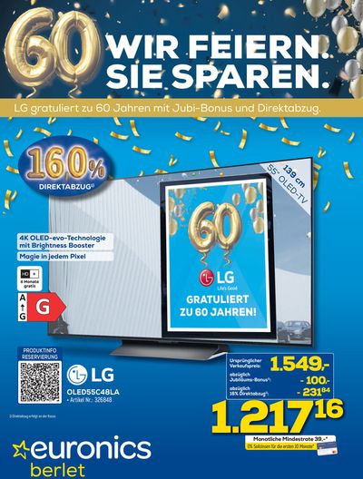 Angebote von Elektromärkte in Neuenrade | Berlet Angebote in Berlet | 21.9.2024 - 5.10.2024