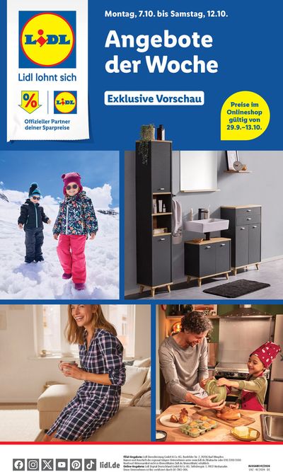 Lidl Katalog in Finnentrop | Jetzt sparen mit unseren Deals | 7.10.2024 - 12.10.2024