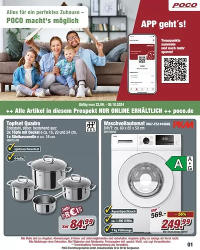 Poco Katalog in Großwallstadt | Top-Deals für alle Kunden | 22.9.2024 - 5.10.2024