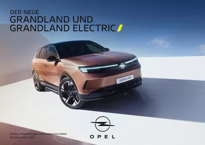 Opel Katalog in Eisenhüttenstadt | Opel Neuer Grandland | 26.9.2024 - 26.9.2025