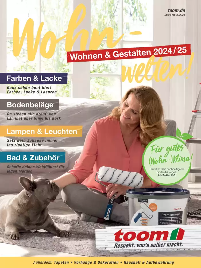 toom Baumarkt Katalog in Erlensee | toom Baumarkt flugblatt | 28.9.2024 - 12.10.2024